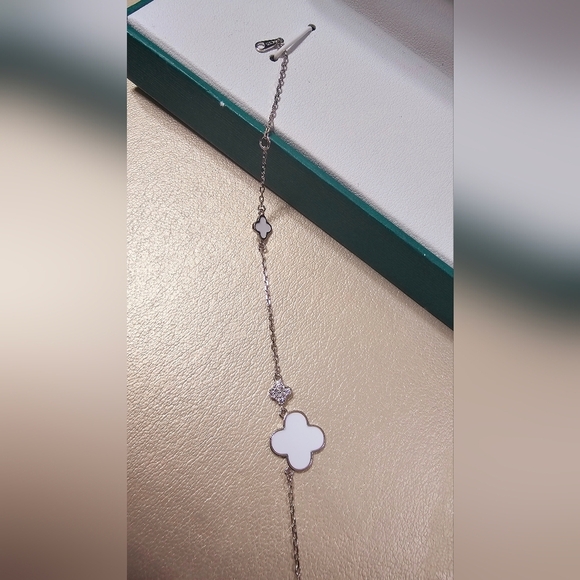 Rachel Zoe Sterling Silver Bracelet stamped 925 7.25" - Picture 5 of 6